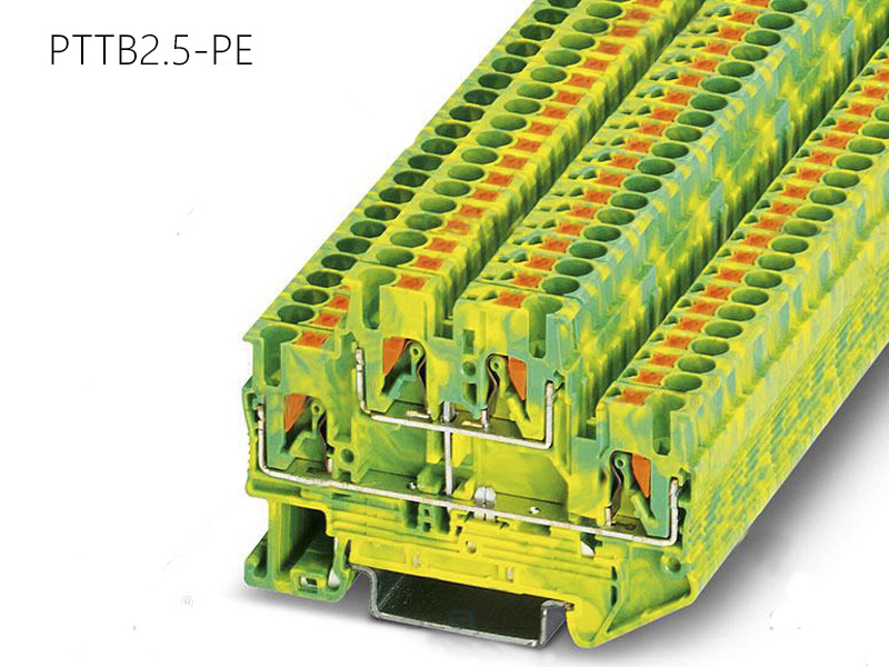 世麥德 直插式接地端子 PTTB2.5-PE 世麥德 直插式接地端子 PTTB2.5-PE