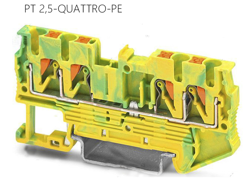 世麥德 直插式接地端子 PT2.5-QUATTRO-PE 世麥德 直插式接地端子 PT2.5-QUATTRO-PE
