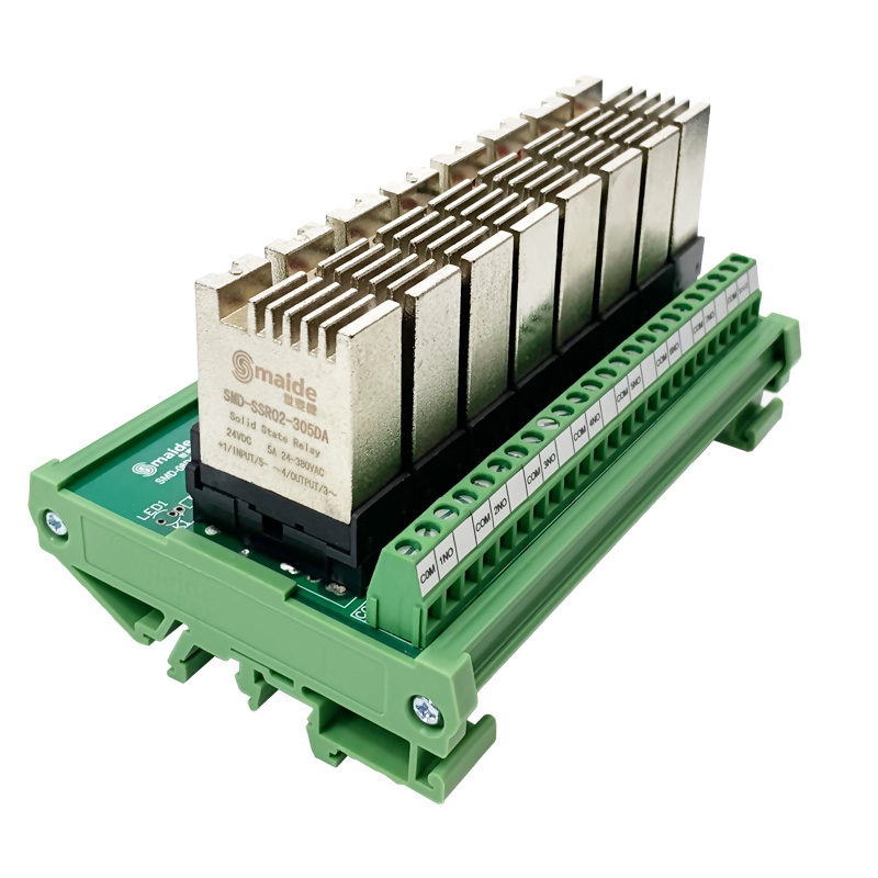 DC控制AC固態繼電器模組 (SMD-8DO-1NO-305DA)